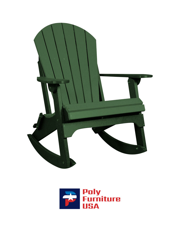 amish adirondack rocking chairs